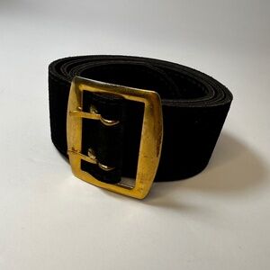Vintage Rapid Belt Montreal Black Belt Size 36 Woodward’s Double Prong